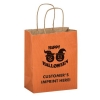Halloween Stock Design Matte Orange Shopper • Pumpkins - Customized (8