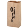 Natural Kraft Paper Popcorn Bag (Size 4 Lb.) - Flexo Ink
