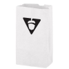 White Kraft Paper SOS Grocery Bag (Size 6 Lb.) - Flexo Ink