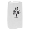 White Kraft Paper SOS Grocery Bag (Size 8 Lb.) - Flexo Ink