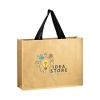 Large Non-Woven Hybrid Tote with Paper Exterior (24