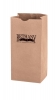 Natural Kraft Heavyweight Paper Nail and Coin Bag (Size 10 Lb.) - Flexo Ink