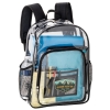 Heavy-Duty Cold Resistant Clear Vinyl Backpack (12 3/4