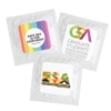 Individual Condom w/ Square 4 Color Process Printing Decal (CMYK)