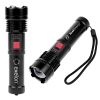 800 LM Metal Flashlight with 1500 mAh Rechargeable Battery