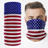 Face Mask Tube Neck Gaiter With Full Color Graphic Dye Sublimation Print Flag
