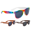 Kalani Rainbow/Wood Sunglasses