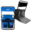 Folding Chair with 24 Can Cooler Bag & Pockets