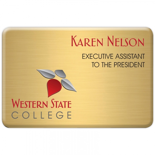 Aspen Standard Name Badge (Standard Size 2