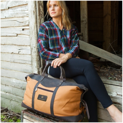 Utah Canyon Leather Duffel Bag