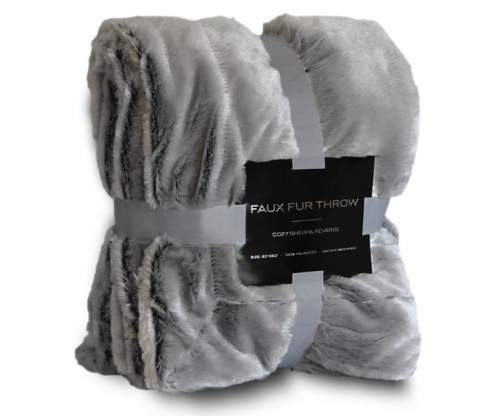 Fur Sherpa Blanket