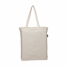 Organic Medium Cotton Tote Bag With Bottom Gusset