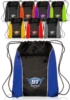 Color Polyester Drawstring Backpack - 13