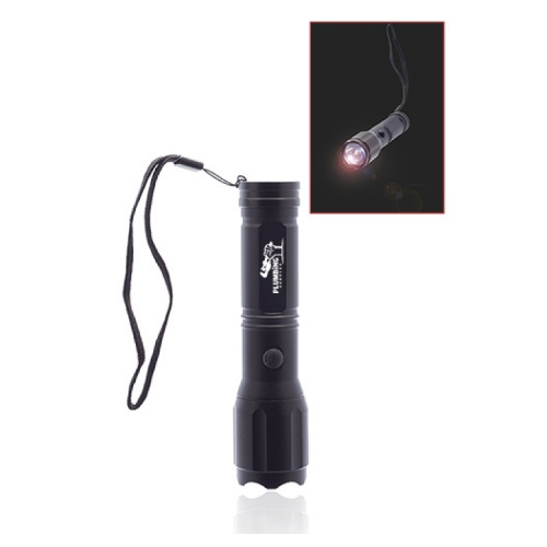 Engraved Luminous Aluminum Flashlight