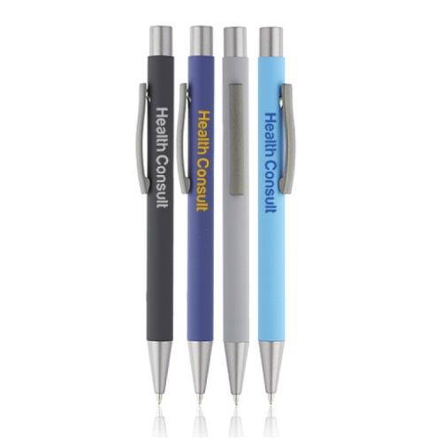 Rubber Coated Metal Pen