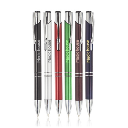 Retractable Plastic Ballpoint Pen