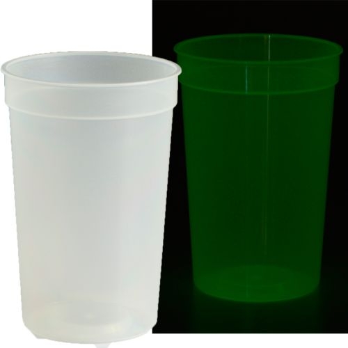 16oz. Tall Stadium Cup - USA Made - BPA Free - Glow In The Dark