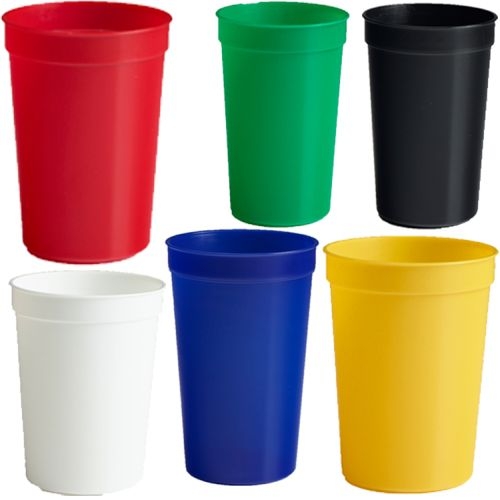 32 oz. Smooth Stadium Cup - USA Made - BPA Free