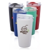 16 oz. Plastic Coffee Tumbler - BPA Free - USA Made
