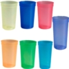 22 oz. Stadium Cup - USA Made - BPA Free - Translucent Colors