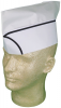 Paper Crown Cap w/Black Stripe