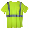 Yellow Short Sleeve Hi-Viz Safety T-Shirt (Small/Medium)