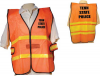 Mesh Orange Safety Vest (Large)