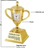 Die Cast Trophy Cup Clock