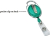 Retractable Badge Reel with Pocket Clip
