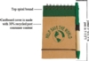 Eco Pocket Jotter with Eco Paper Barrel Pen