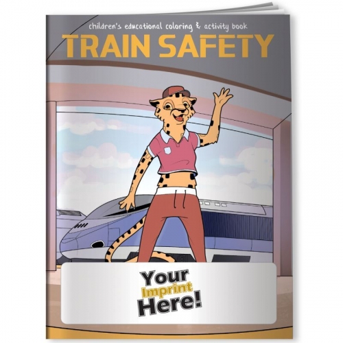 Coloring Book - Train Safety