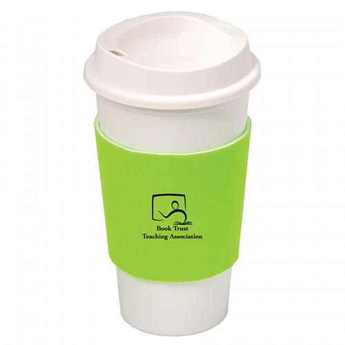 Nyc Plastic Cup With Neoprene Sleeve