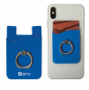 BRAXTON SILICONE PHONE WALLET WITH RING