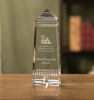 Parthenon Obelisk Crystal Award