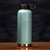 32 Oz. Aqua Blue Polar Flask Water Bottle