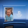 Vertical Picture Frame w/Silver Trim (5