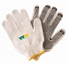 Cotton Work Gloves w/ Rubber Grip Dots