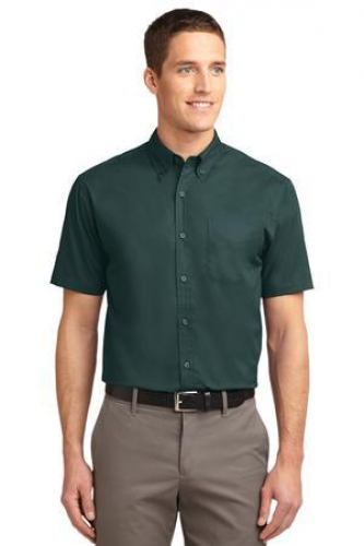 Port Authority Tall Short Sleeve Easy Care Shirt.