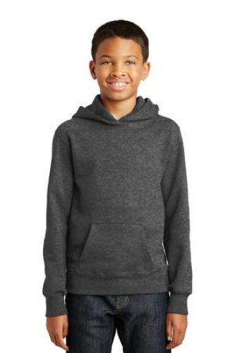 Port & Company Youth Fan Favorite Fleece Pullover Hooded Sweatshirt.