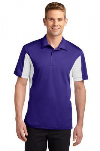 Sport-Tek Side Blocked Micropique Sport-Wick Polo.