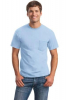 Gildan - Ultra Cotton 100% US Cotton T-Shirt with Pocket.