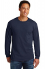 Gildan - Ultra Cotton 100% US Cotton Long Sleeve T-Shirt with Pocket.