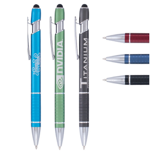 Ellipse Stylus Pen - LaseMax Metal Pen