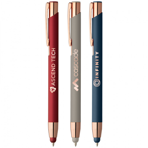 Crosby Softy Rose Gold w/ Stylus - Mirror Laser