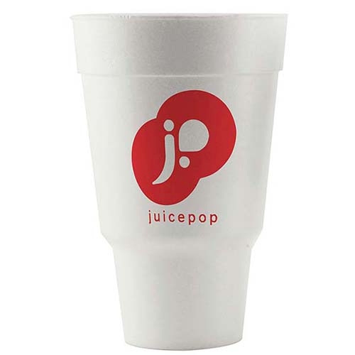 32 oz Foam Traveler Cup