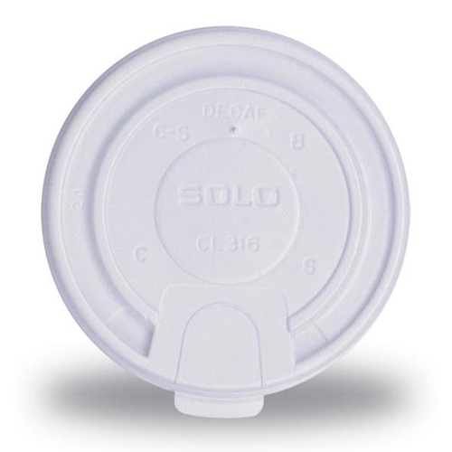 Tear Tab Lid for, 8oz Paper Cup