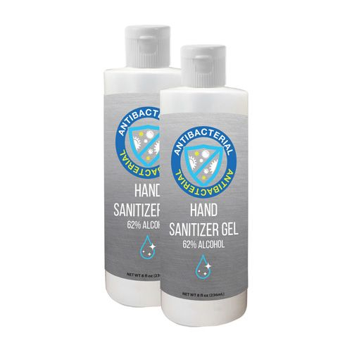 8 oz Hand Sanitizer Gel 62% Alcohol