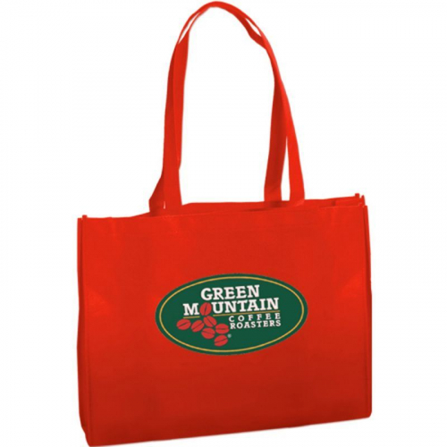 Textured Non Woven Tote Bag - Full Color