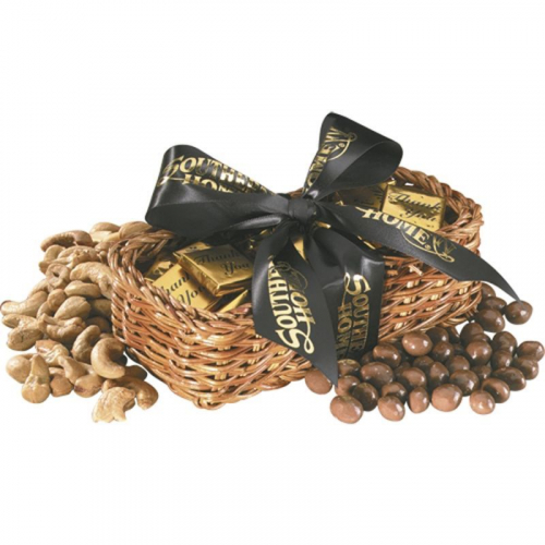 Gift Basket with Trail Mix