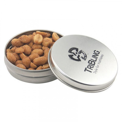 Round Tin with Honey Roasted Peanuts